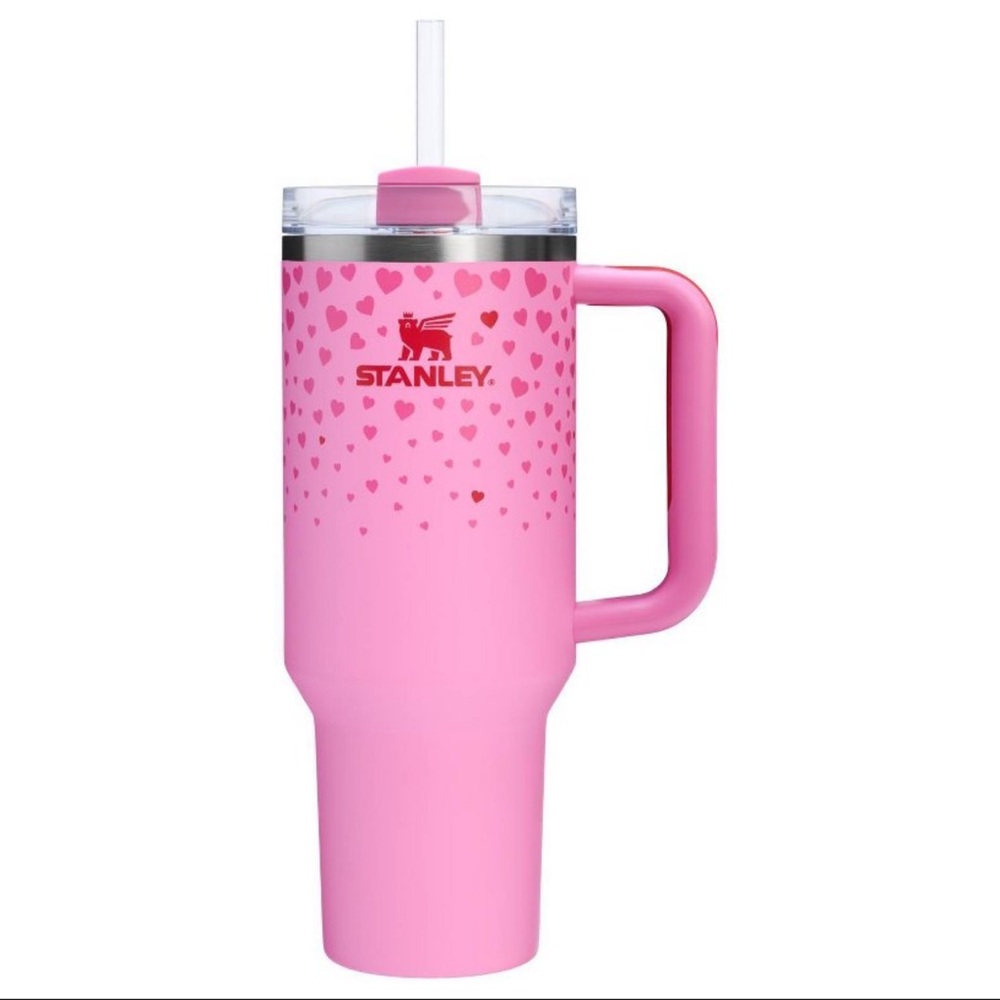 Stanley Valentine’s Day tumbler cup sweet hearts 40oz NEW